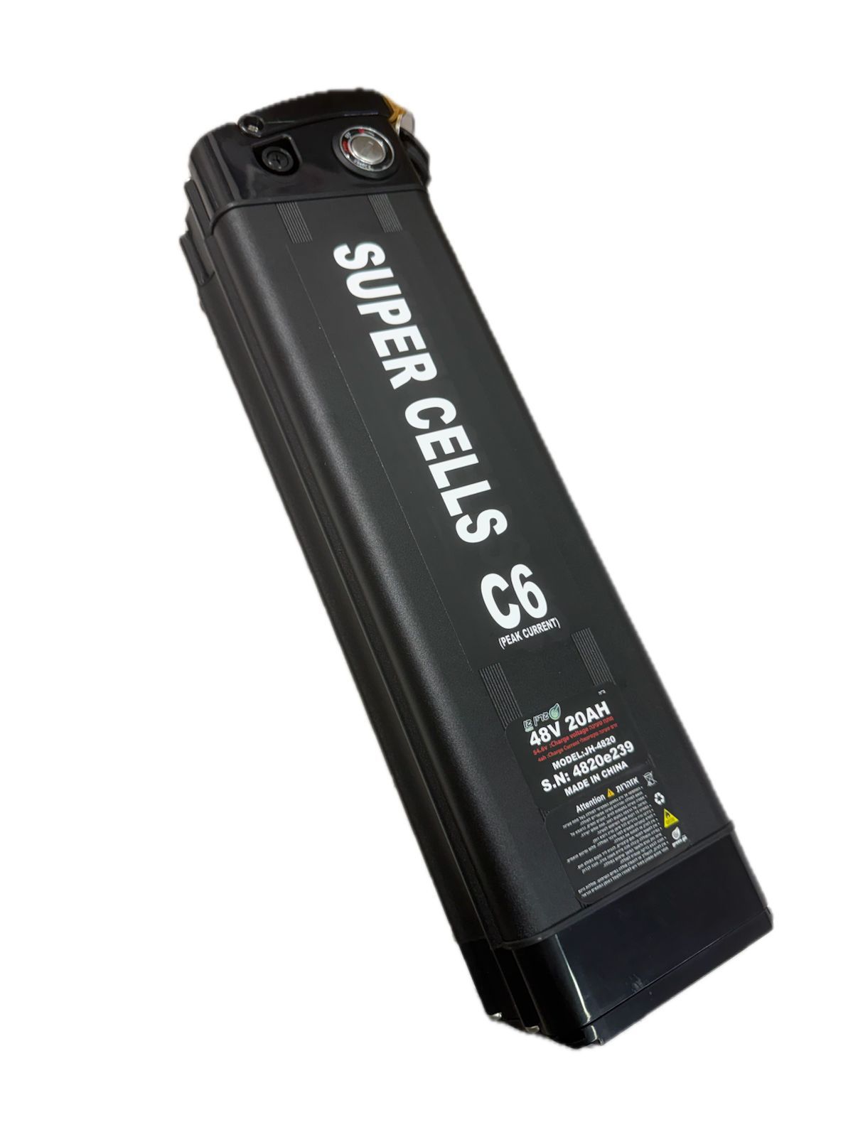 סוללת ליתיום SUPER CELL 60V 20Ah